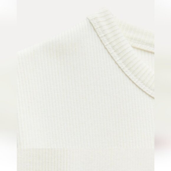 ZARA COMBINATION BELTED DRESS - Picture 5 of 7